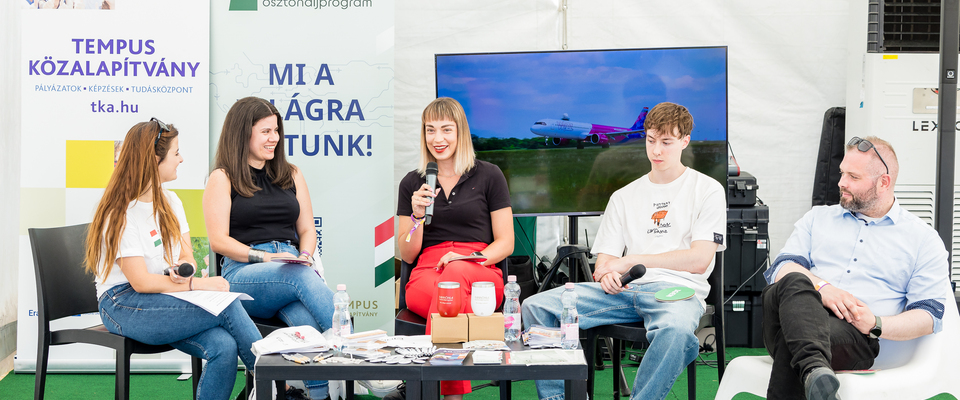 Ajánló grafika a Pannónia Ösztöndíjprogram az EFOTT-on és a Pont Ott Partin - fiatalokkal, élményekkel és ösztöndíj-lehetőségekkel! című tartalomhoz.